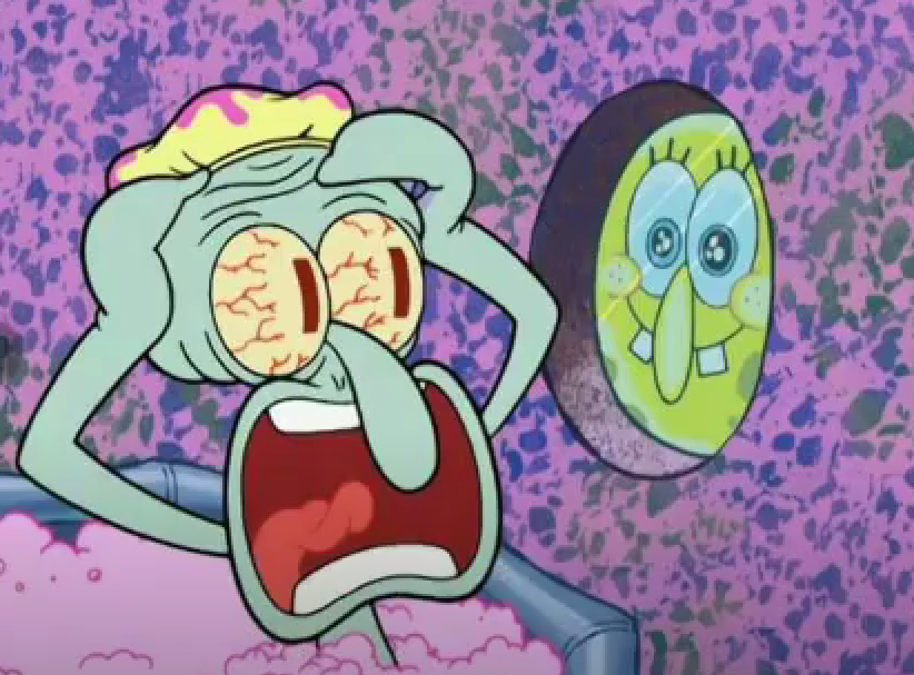 SpongeBob In Window Blank Template Imgflip