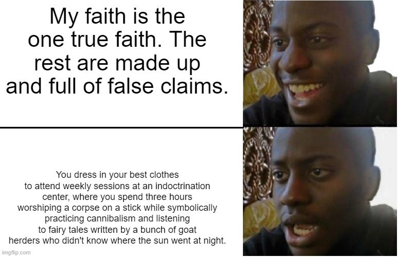 Faith Is Fake Imgflip