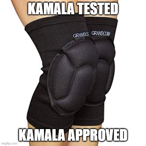 kamala knee pads Memes Imgflip