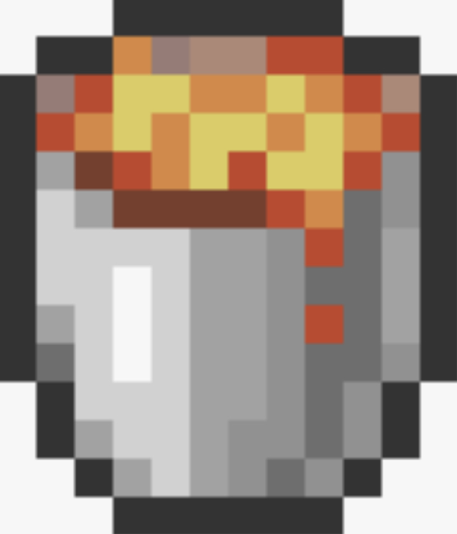 Lava bucket Blank Template Imgflip