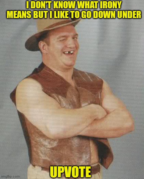 Irony is not lost on me Imgflip