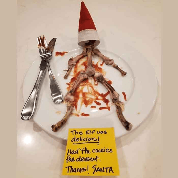 Eaten Elf Blank Template Imgflip