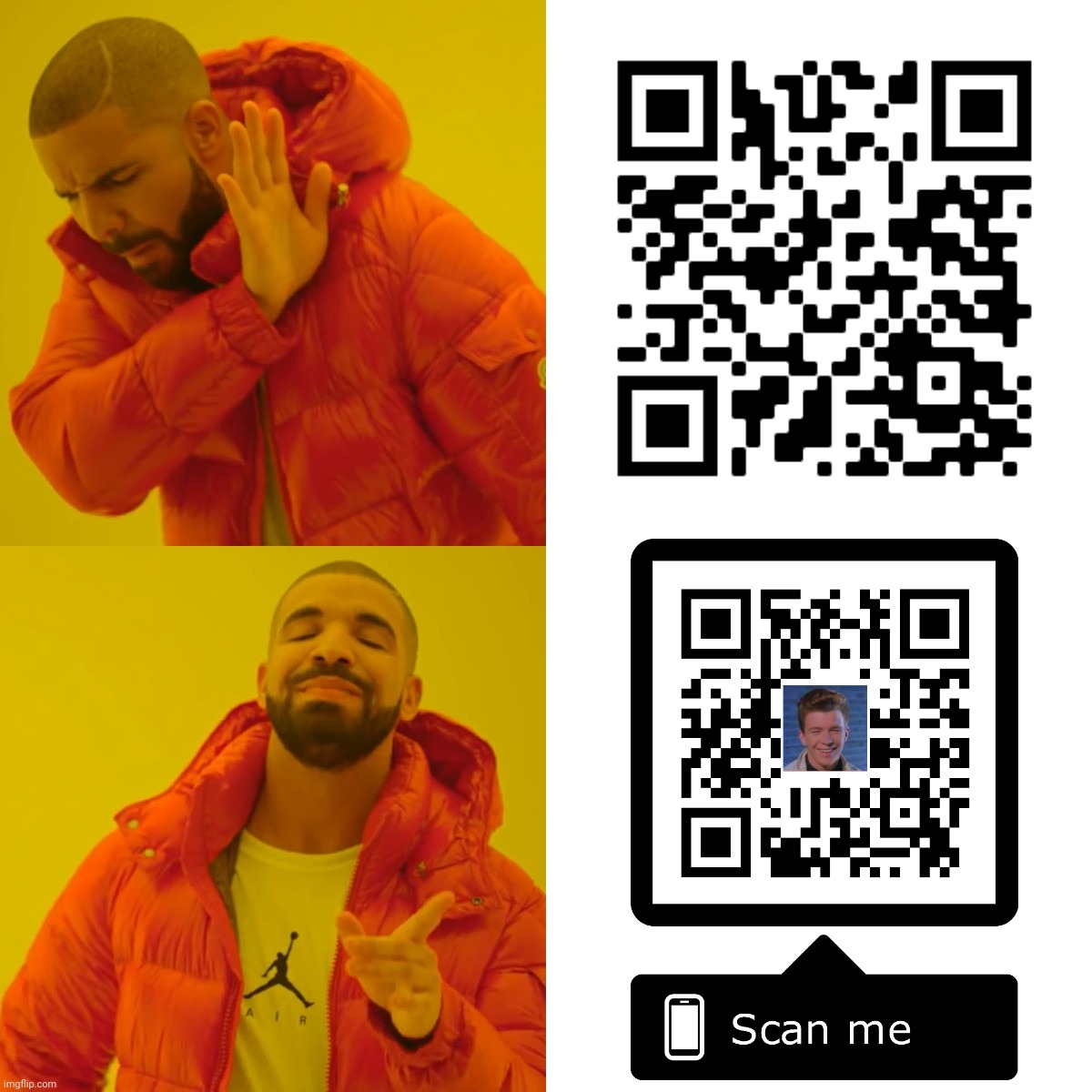 Which QR?! Imgflip