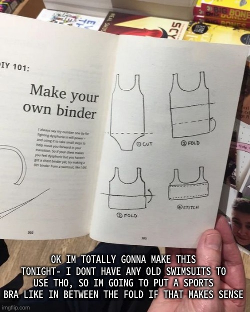 My moms gonna be pissed if she finds out i cut up a swimsuit Imgflip