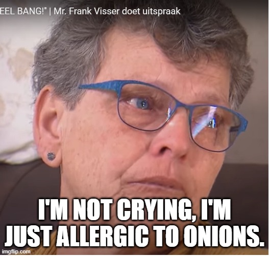 Onion allergy. Imgflip