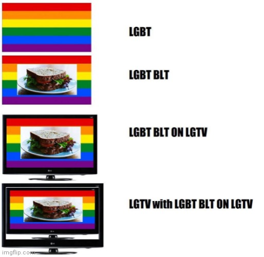 Lgtv with lgbt blt on lgtv Imgflip