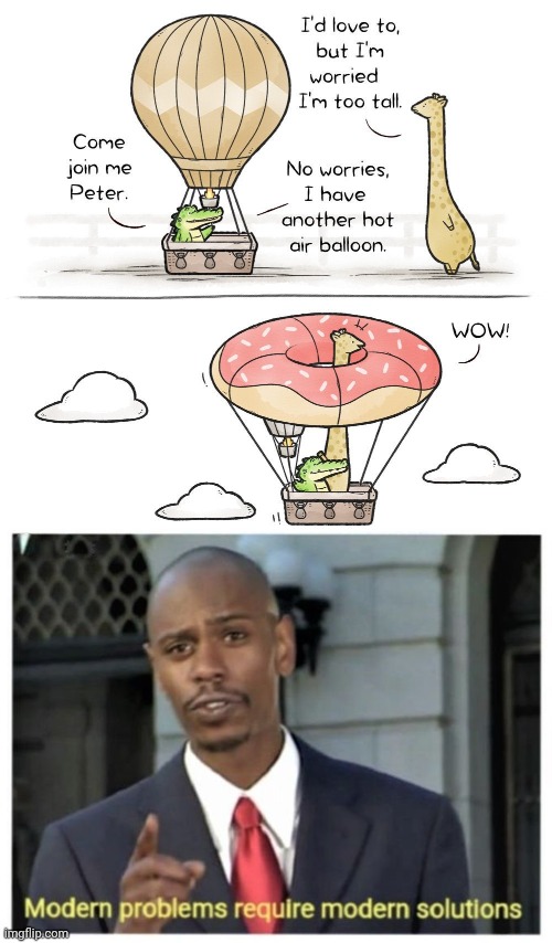 Hot donut air balloon Imgflip