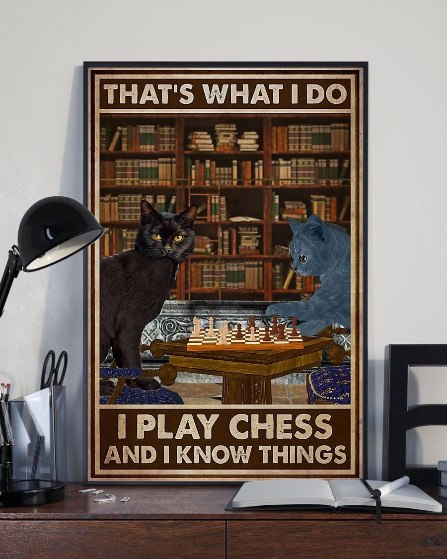 I play chess and I know things Blank Template Imgflip