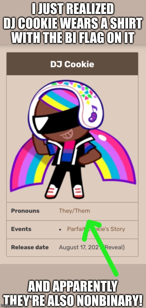 dj cookie is my new favorite cookie run character Imgflip