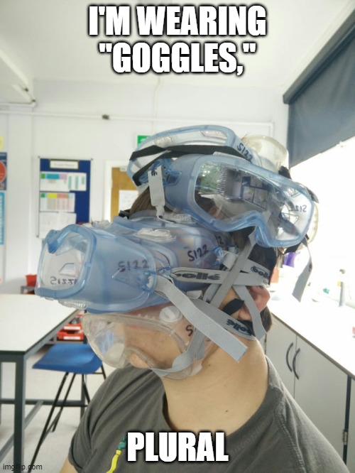 How to Wear Goggles Imgflip