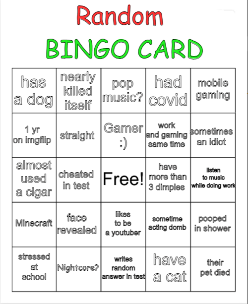 Blazing_WEST bingo card Blank Template Imgflip