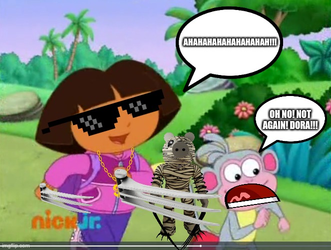 Dora With Claws Imgflip