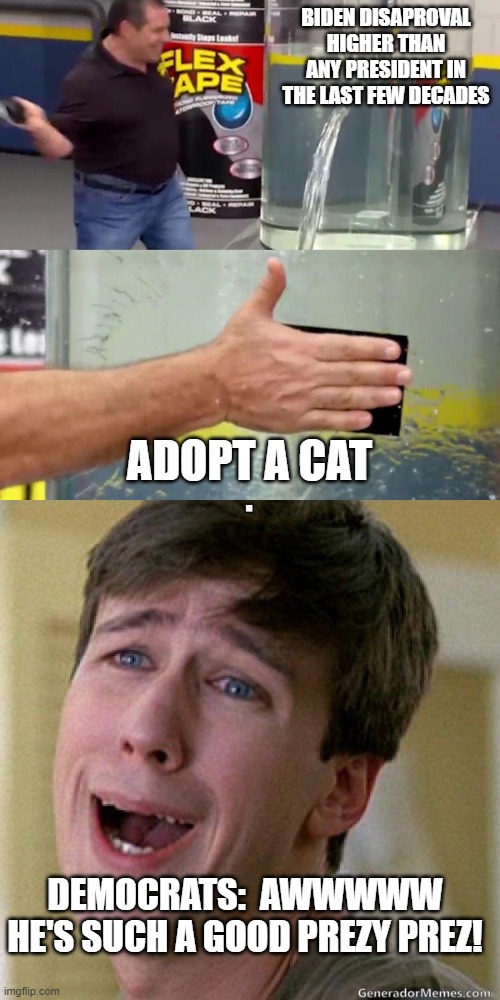 Image tagged in water tank leaking fix,awww Imgflip