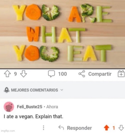 Are vegans cannibals?! Imgflip