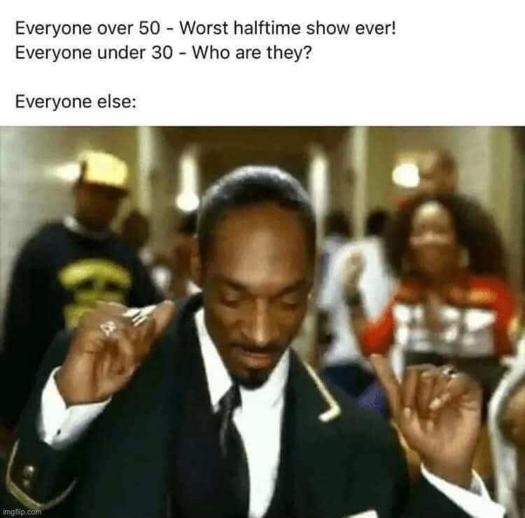 Super Bowl Halftime show 2022 Imgflip