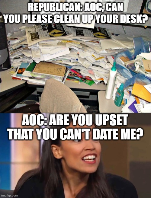 Image tagged in crazy aoc Imgflip