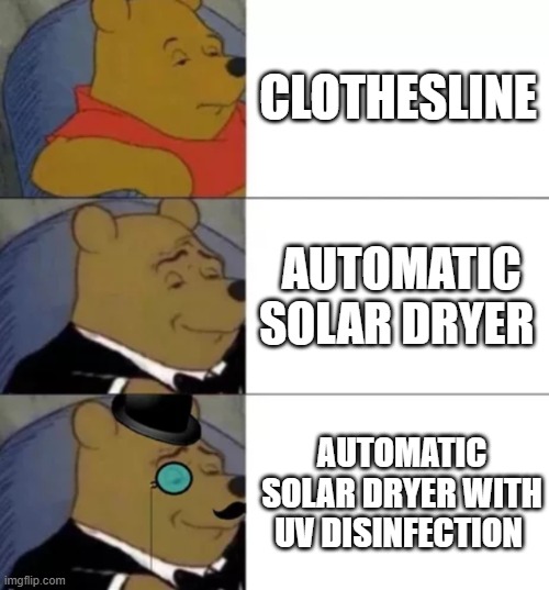Clothesline Vs Solar Dryer Imgflip