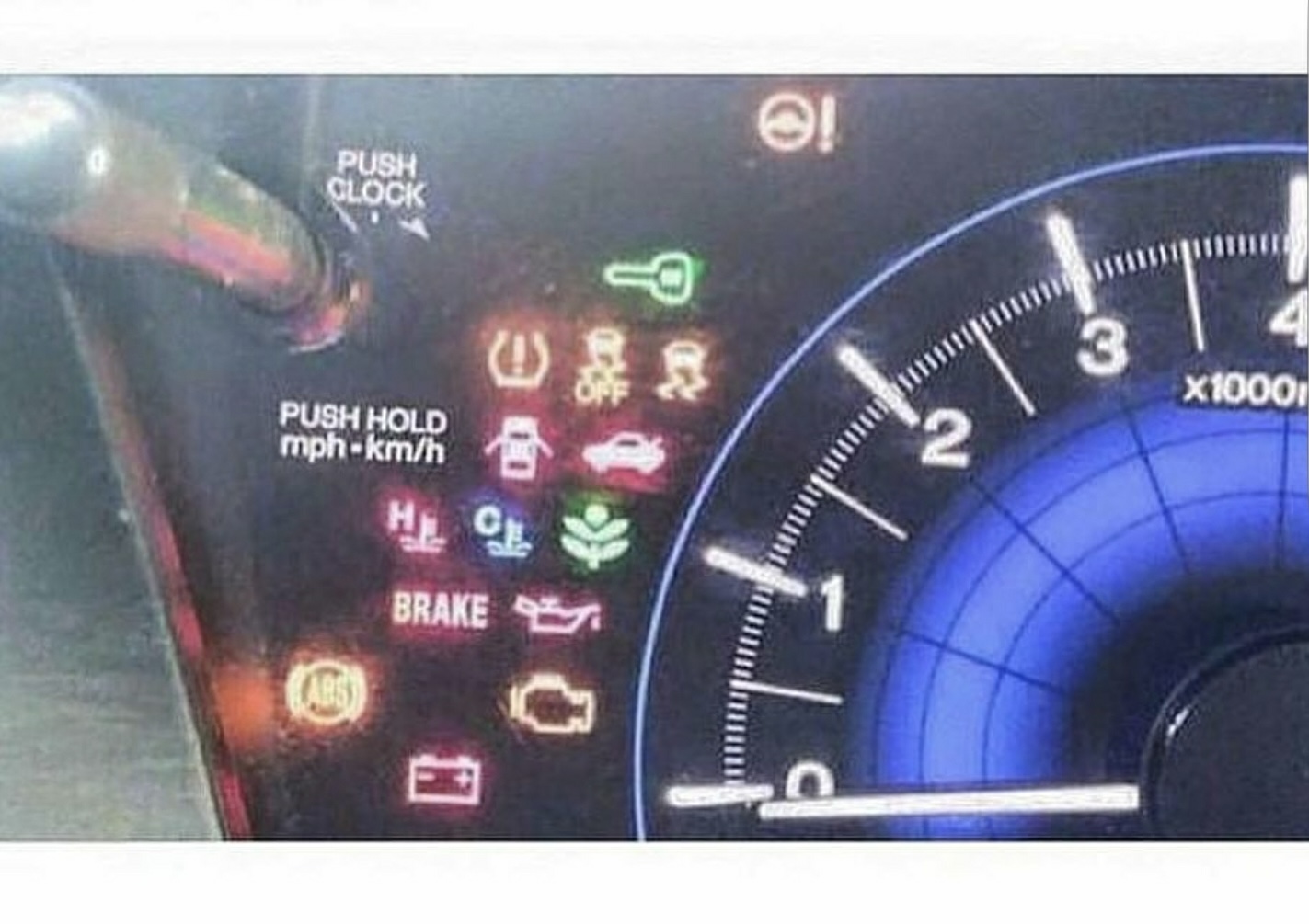 Car warning lights Blank Template Imgflip