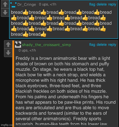 Which copypasta is better? Imgflip
