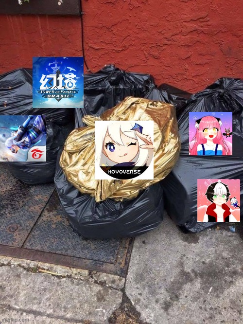 Golden Trash Bag Memes Imgflip
