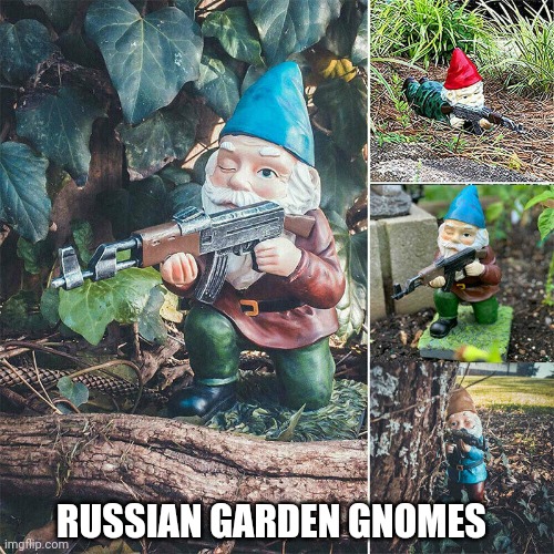 Image tagged in dark humor,russia,putin,gnomes,funny memes Imgflip