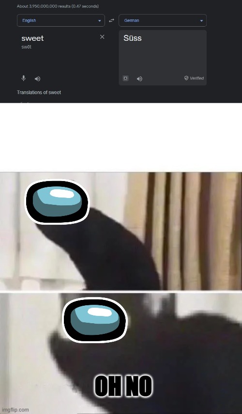 Don't translate sweet into German Imgflip