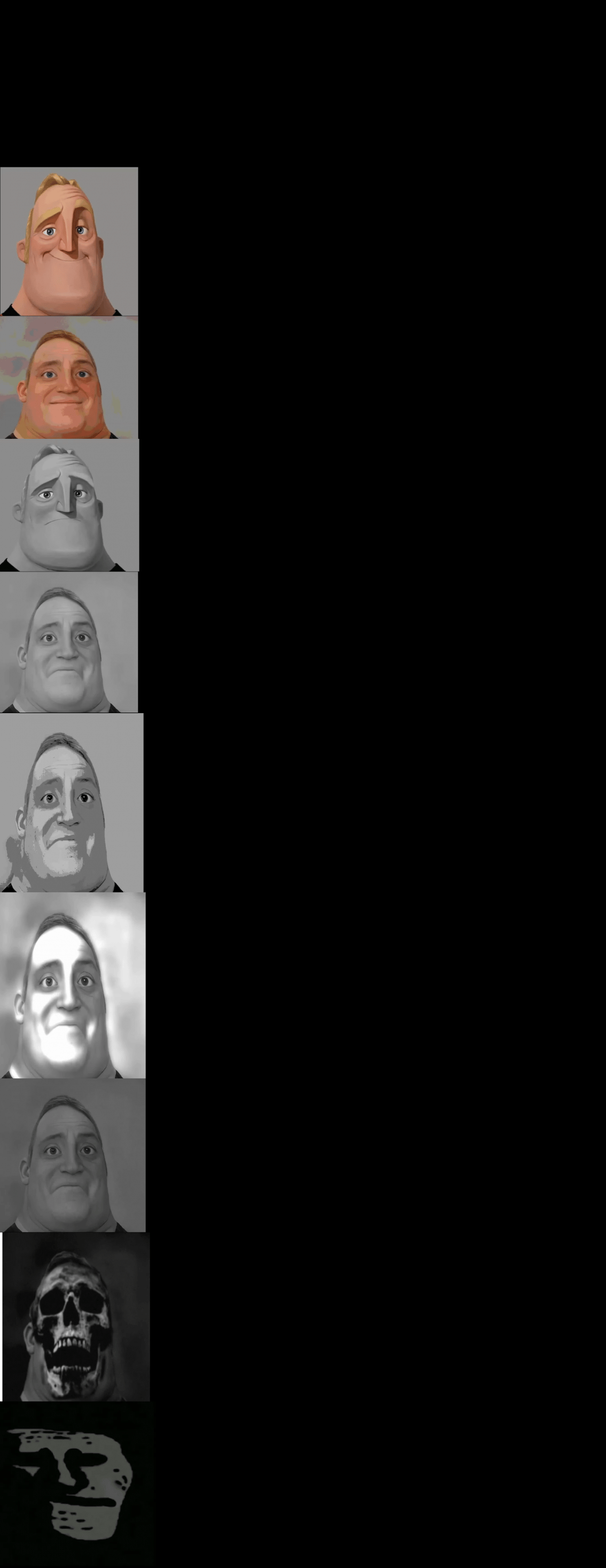 mr incredible sad Blank Template Imgflip