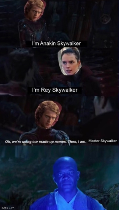 Rip Anakin, so close yet so far Imgflip