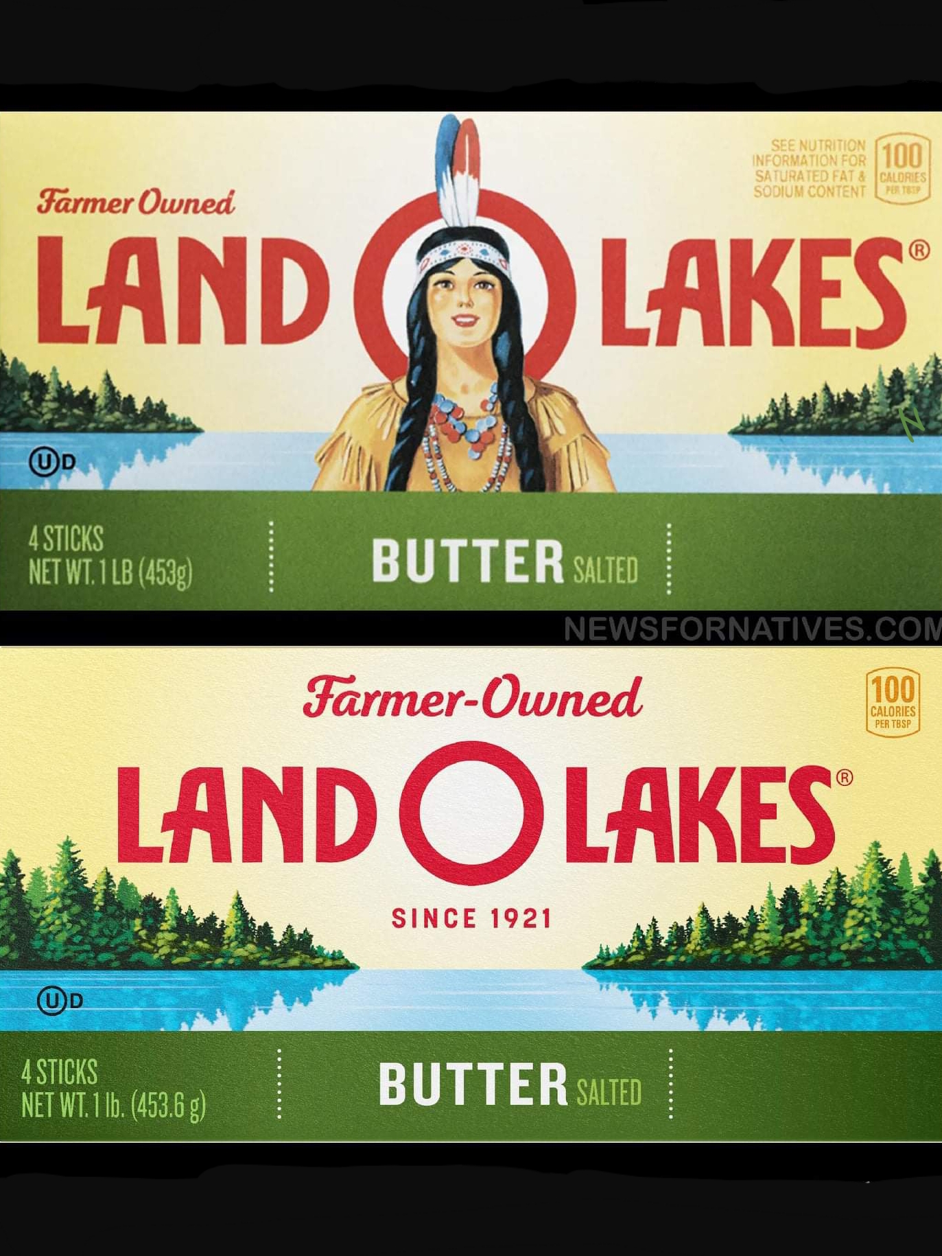 Land O Lakes Blank Template Imgflip