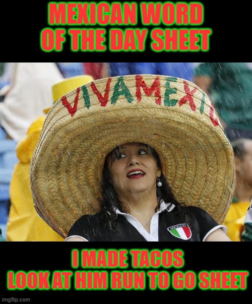 Image tagged in mexican word of the day,funny,memes Imgflip