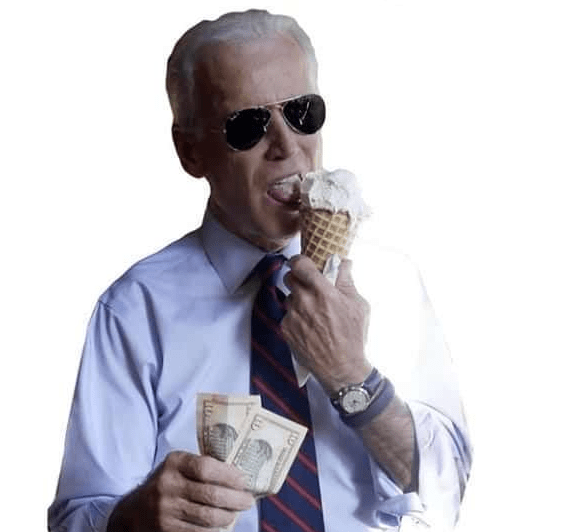 Joe Biden Ice Cream man Blank Template Imgflip