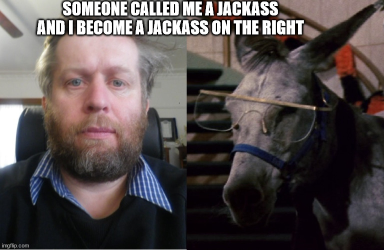 Andrew as a Jackass Imgflip
