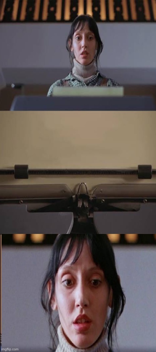 Shining typewriter Imgflip