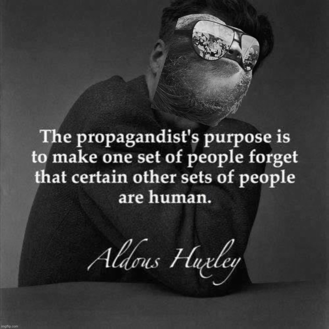 Image tagged in aldous huxley quote Imgflip