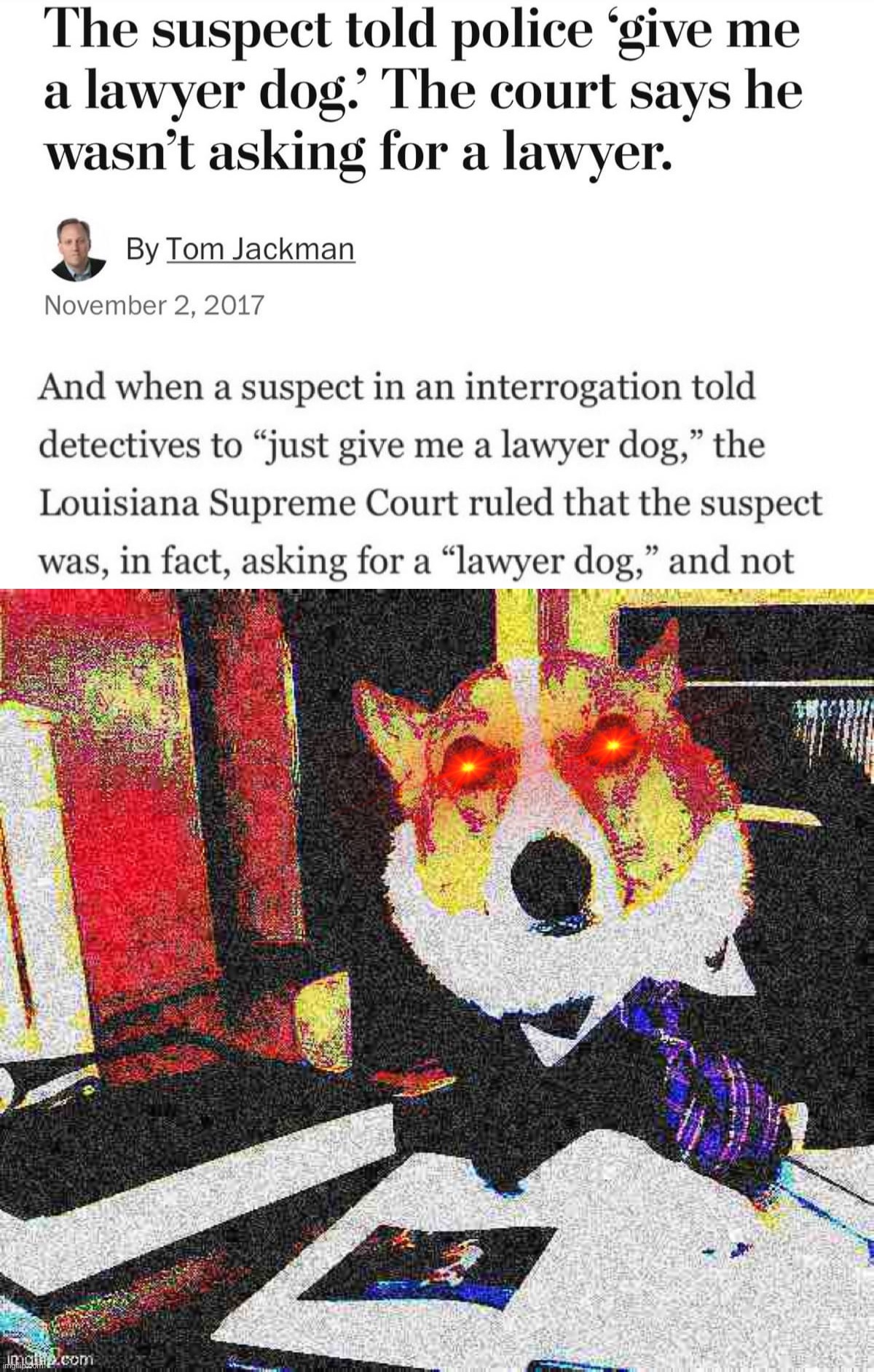 *angry lawyer dog noises* Imgflip
