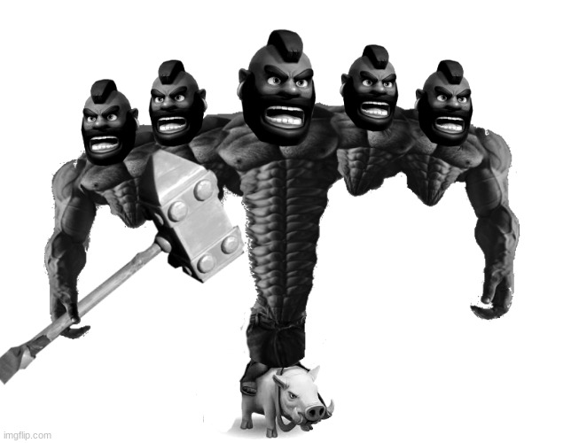 hog rider chad Imgflip