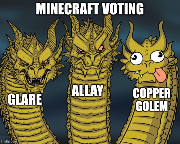 Minecraft voting Imgflip