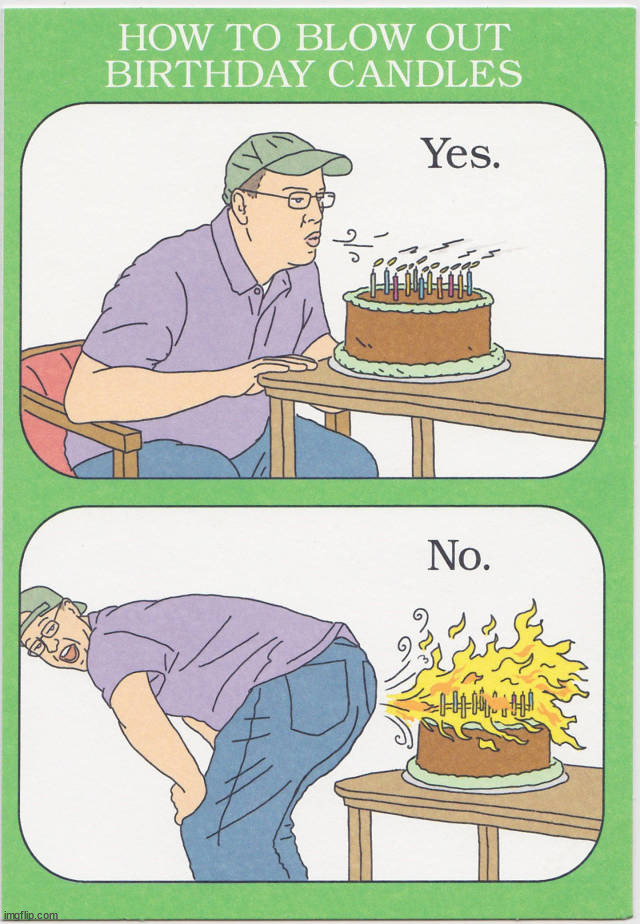 Gross Birthday Pictures