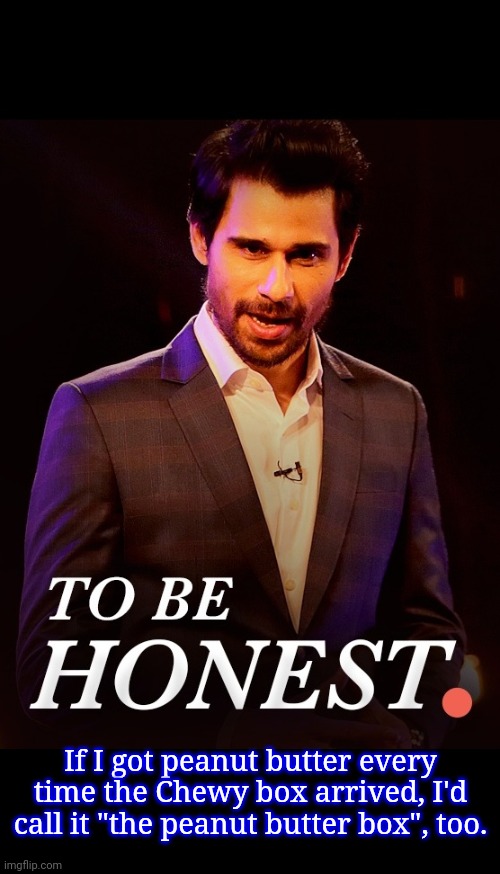 chewy commercial peanut butter box muncrief