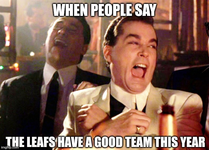 The Leafs are a joke Imgflip