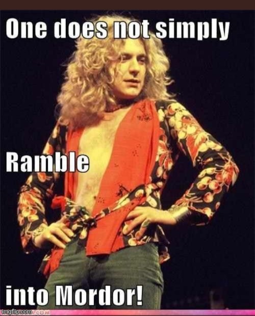 Led Zep / Ramble On Imgflip