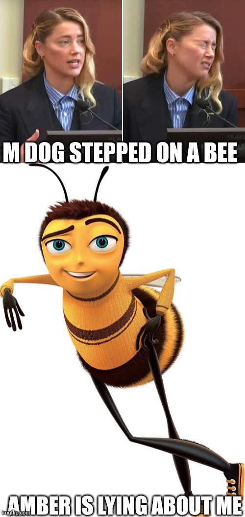 My dog stepped on a bee. Continue this chain, please Imgflip