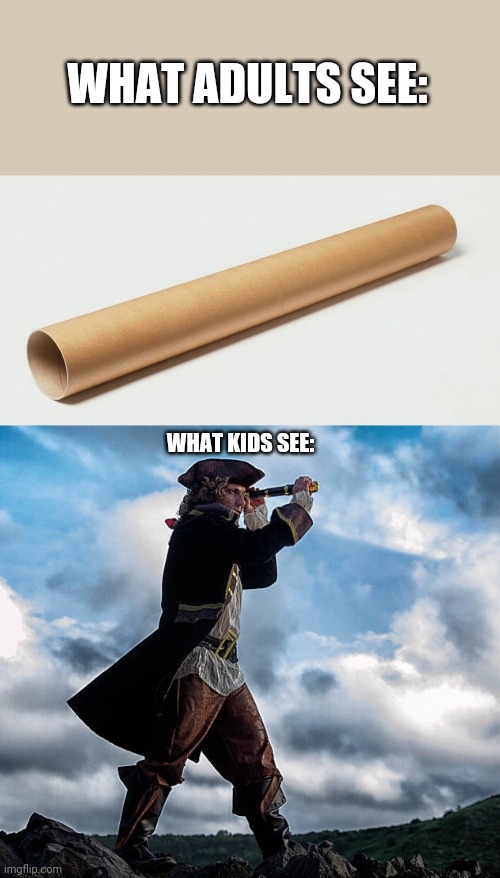 Image tagged in pirate looking through telescope,memes,funny,what
