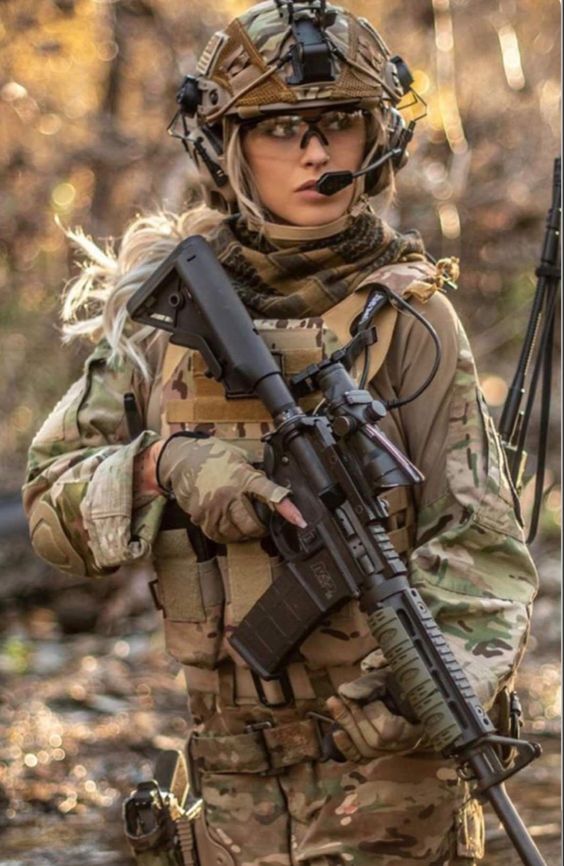 Sexy Woman Warrior Gun AR Patriotic Memes Imgflip