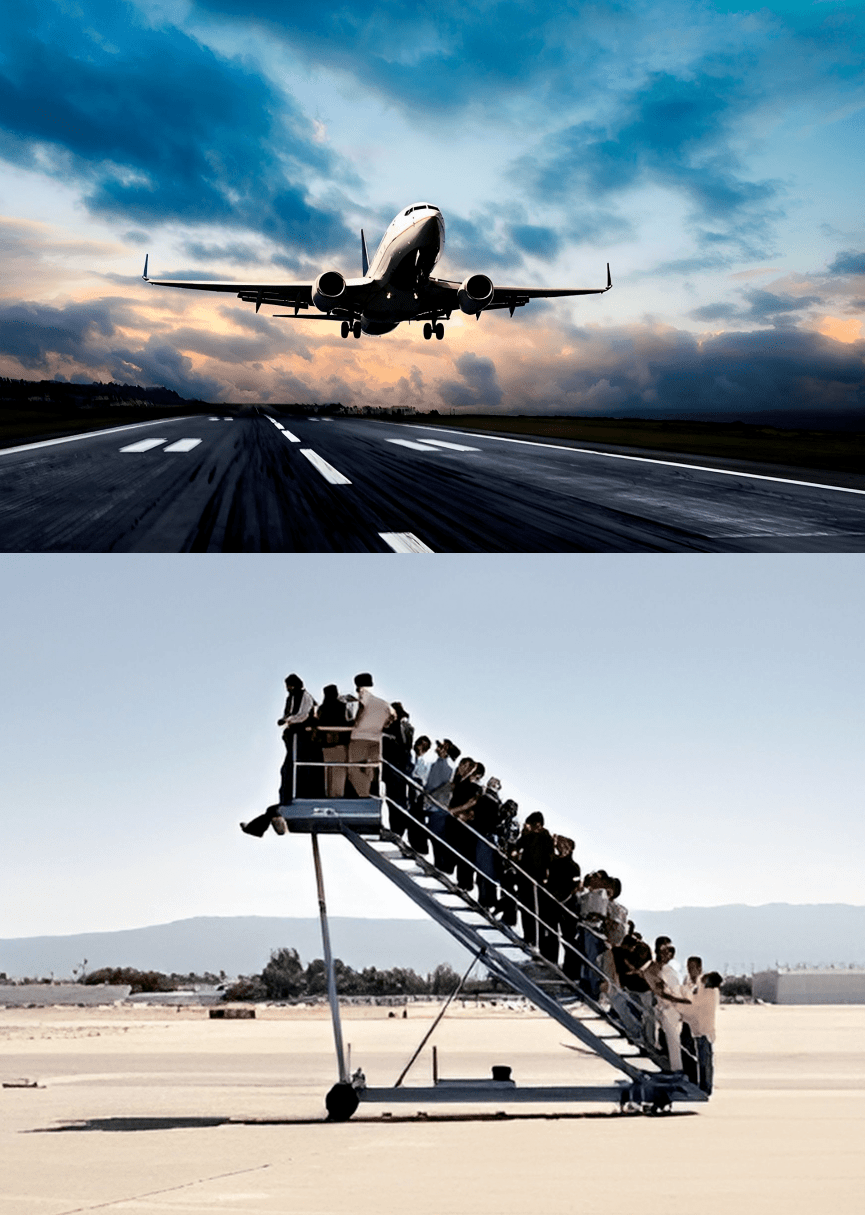 Passengers left, plane took off Blank Template Imgflip