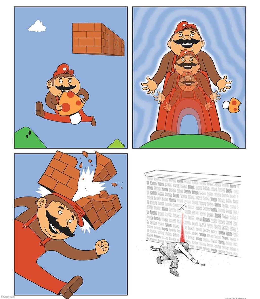 When you eat magic mushrooms Imgflip