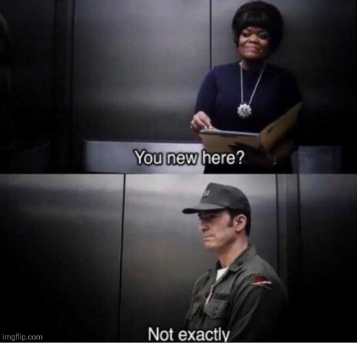 You new here? Imgflip