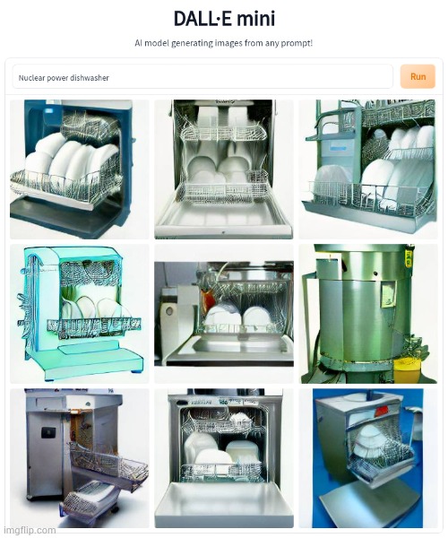 Warning Do not approach dishwasher without protective gear Imgflip