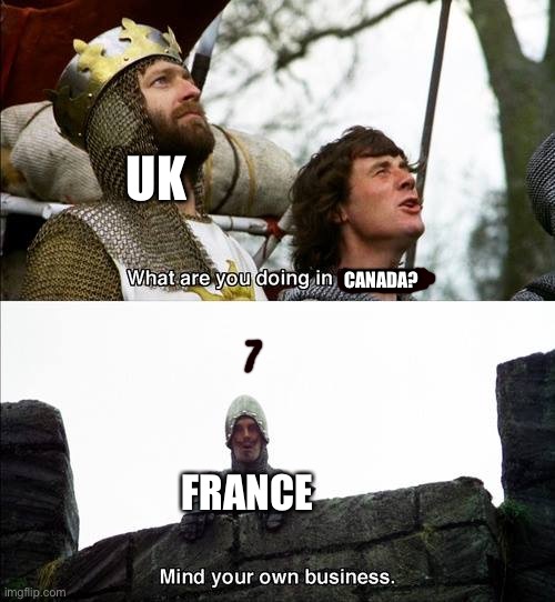 Basically why quebec is french Imgflip