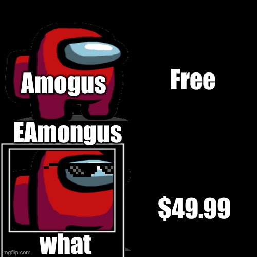 Amogus vs “EA”mogus Imgflip